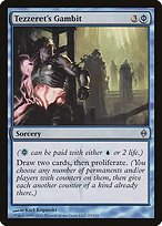 Matte Finish New Phyrexia Tezzeret's Gambit ( #47 )