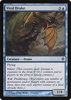 Matte Finish New Phyrexia Viral Drake ( #49 )