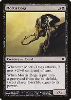 Matte Finish New Phyrexia Mortis Dogs ( #66 )