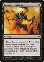 Matte Finish New Phyrexia Postmortem Lunge ( #70 )
