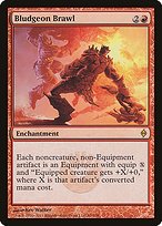 Matte Finish New Phyrexia Bludgeon Brawl ( #80 )