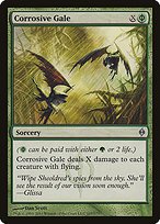 Matte Finish New Phyrexia Corrosive Gale ( #107 )