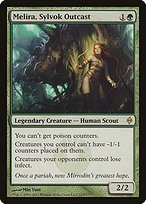 Matte Finish New Phyrexia Melira, Sylvok Outcast ( #115 )