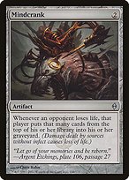 Matte Finish New Phyrexia Mindcrank ( #144 )