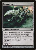 Matte Finish New Phyrexia Necropouncer ( #147 )