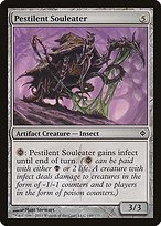 Matte Finish New Phyrexia Pestilent Souleater ( #149 )