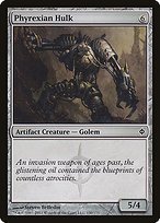 Matte Finish New Phyrexia Phyrexian Hulk ( #150 )