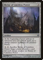 Matte Finish New Phyrexia Shrine of Limitless Power ( #154 )