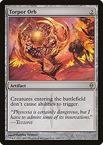 Matte Finish New Phyrexia Torpor Orb ( #162 )