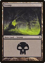 Matte Finish New Phyrexia Swamp ( #171 )