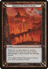 Matte Finish Archenemy Schemes Approach My Molten Realm ( #3 Variant)