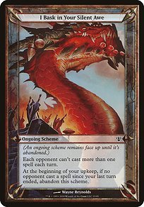 Matte Finish Archenemy Schemes I Bask in Your Silent Awe ( #15 Variant)