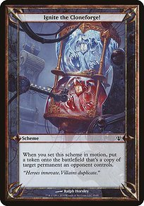 Matte Finish Archenemy Schemes Ignite the Cloneforge! ( #19 Variant)