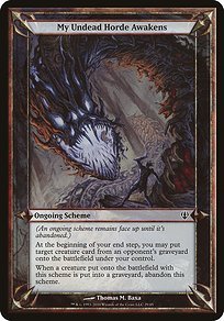 Matte Finish Archenemy Schemes My Undead Horde Awakens ( #29 Variant)