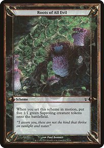 Matte Finish Archenemy Schemes Roots of All Evil ( #37 Variant)