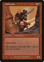 Glossy Finish Odyssey Halberdier ( #196 )