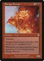Glossy Finish Odyssey Savage Firecat ( #218 )