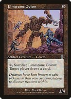 Glossy Finish Odyssey Limestone Golem ( #301 )