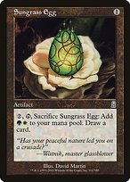Glossy Finish Odyssey Sungrass Egg ( #311 )