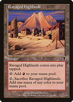 Glossy Finish Odyssey Ravaged Highlands ( #324 )