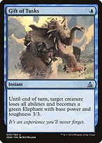 Matte Finish Oath of the Gatewatch Gift of Tusks ( #55 )