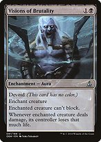 Matte Finish Oath of the Gatewatch Visions of Brutality ( #81 )