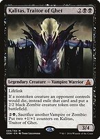 Matte Finish Oath of the Gatewatch Kalitas, Traitor of Ghet ( #86 )