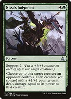 Matte Finish Oath of the Gatewatch Nissa's Judgment ( #139 )