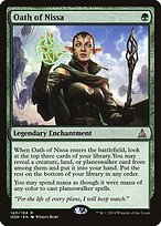 Matte Finish Oath of the Gatewatch Oath of Nissa ( #140 )
