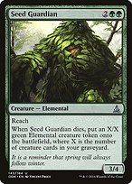 Matte Finish Oath of the Gatewatch Seed Guardian ( #143 )