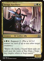 Matte Finish Oath of the Gatewatch Joraga Auxiliary ( #154 )