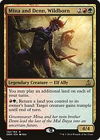 Matte Finish Oath of the Gatewatch Mina and Denn, Wildborn ( #156 )