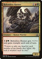 Matte Finish Oath of the Gatewatch Relentless Hunter ( #158 )