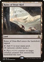 Matte Finish Oath of the Gatewatch Ruins of Oran-Rief ( #176 )