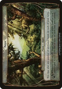 Matte Finish Planechase Planes Naya ( #27 )