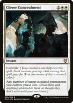 Glossy Finish Phyrexia: All Will Be One Commander Clever Concealment ( #5 )