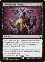 Glossy Finish Phyrexia: All Will Be One Commander Phyresis Outbreak ( #12 )