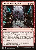 Glossy Finish Phyrexia: All Will Be One Commander Goldwardens' Gambit ( #13 )