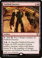 Glossy Finish Phyrexia: All Will Be One Commander Vulshok Factory ( #16 )