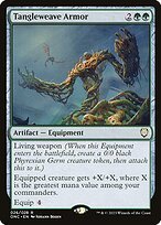 Glossy Finish Phyrexia: All Will Be One Commander Tangleweave Armor ( #26 )