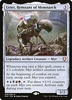 Glossy Finish Phyrexia: All Will Be One Commander Urtet, Remnant of Memnarch ( #28 )