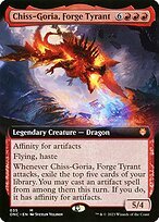 Glossy Finish Phyrexia: All Will Be One Commander Chiss-Goria, Forge Tyrant ( #35 )