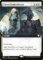 Glossy Finish Phyrexia: All Will Be One Commander Clever Concealment ( #43 )