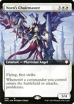 Glossy Finish Phyrexia: All Will Be One Commander Norn's Choirmaster ( #46 )