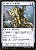 Matte Finish Phyrexia: All Will Be One Goldwarden's Helm ( #13 )