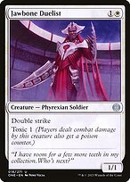 Matte Finish Phyrexia: All Will Be One Jawbone Duelist ( #18 )