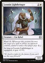 Matte Finish Phyrexia: All Will Be One Leonin Lightbringer ( #20 )