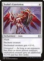 Matte Finish Phyrexia: All Will Be One Zealot's Conviction ( #39 )