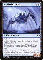 Matte Finish Phyrexia: All Will Be One Meldweb Strider ( #60 )