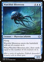Matte Finish Phyrexia: All Will Be One Watchful Blisterzoa ( #78 )